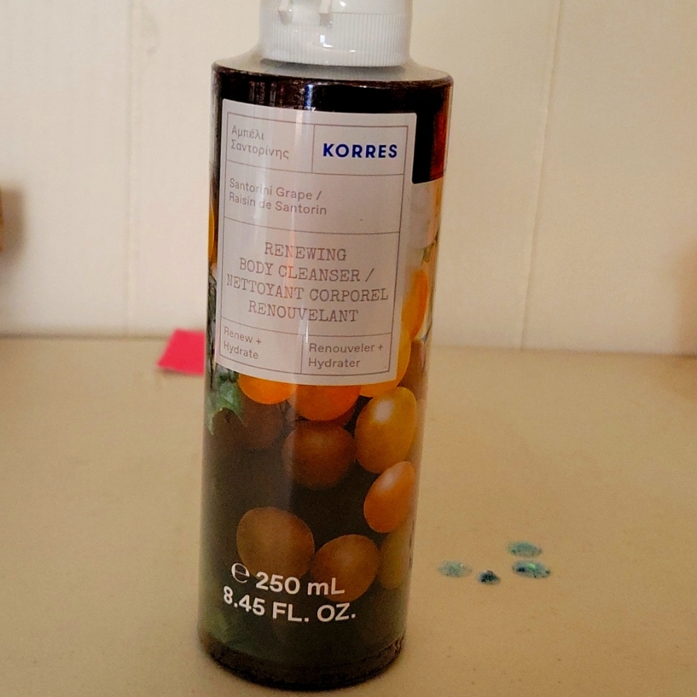 Korres body cleanser